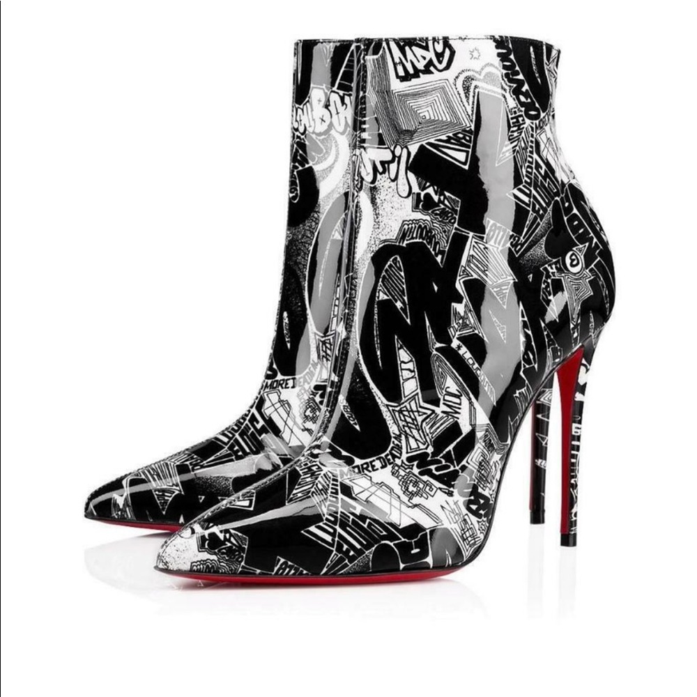 SOLD ‼️CHRISTIAN LOUBOUTIN GRAFFITI BOOTS